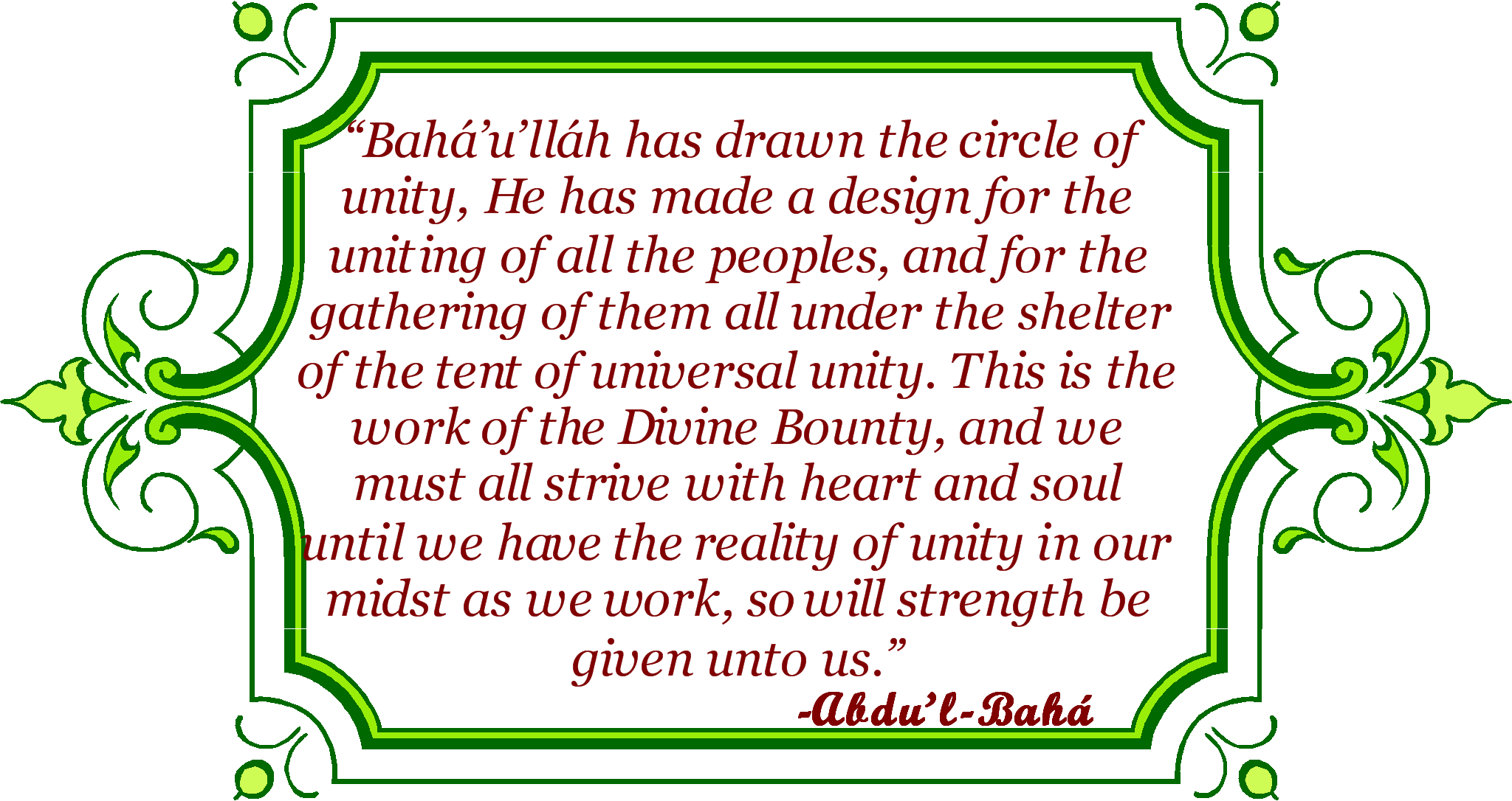 Bahai Writings