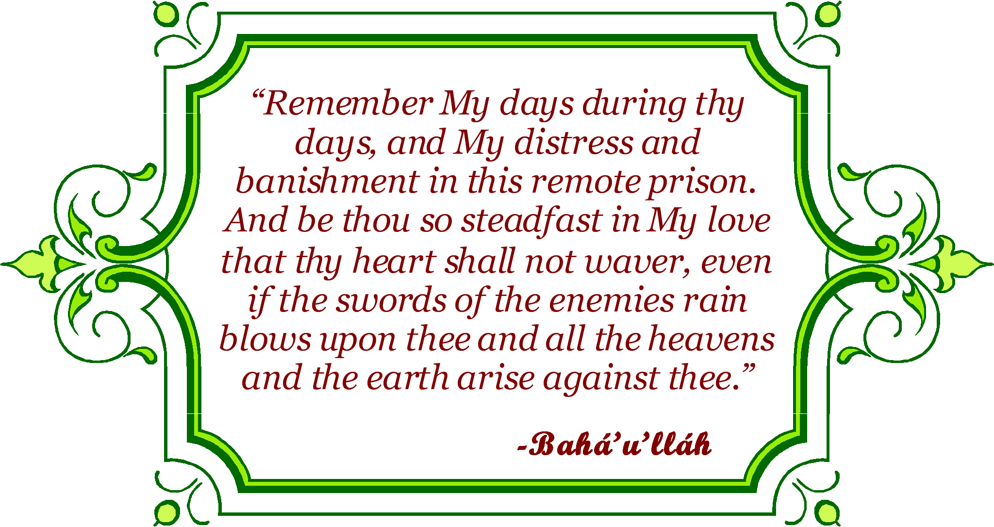 Bahai Writings